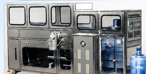 Automatic 5-gallon filling plant: washing, filling and capping