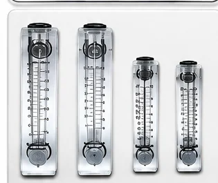 Flow meters of varying sizes
