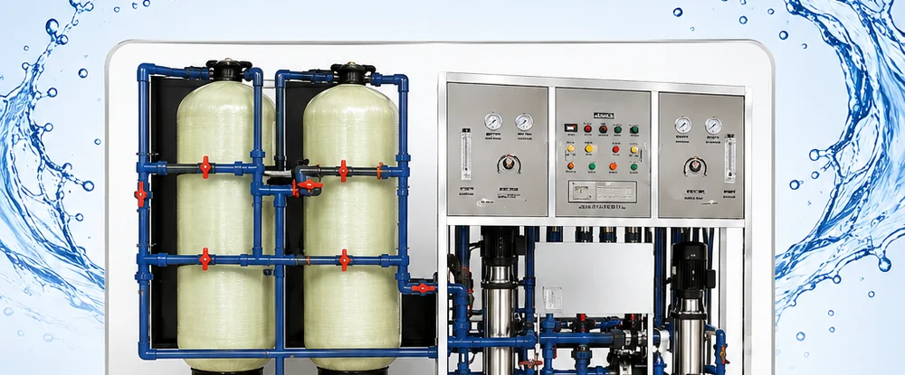 Reverse-osmosis plant, 10,000 GPD capacity